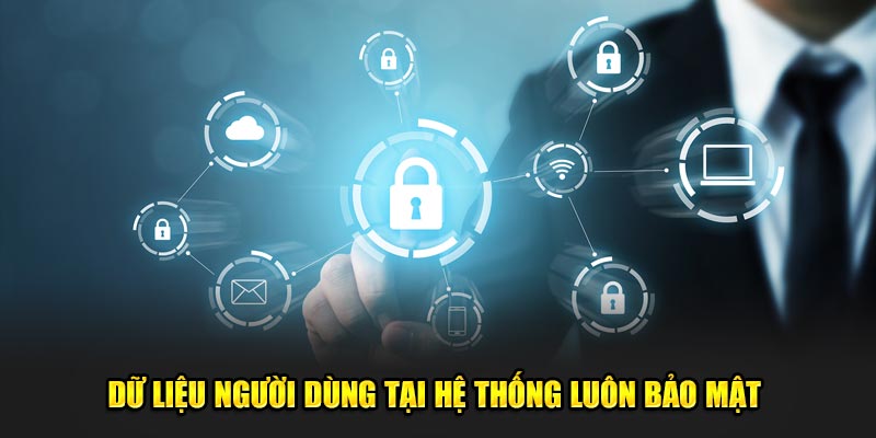 Dữ liệu người dùng tại hệ thống luôn bảo mật