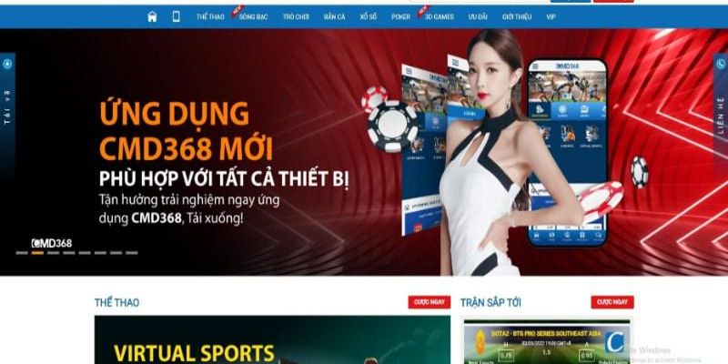 Hướng dẫn tham gia CMD Sports tại GK88